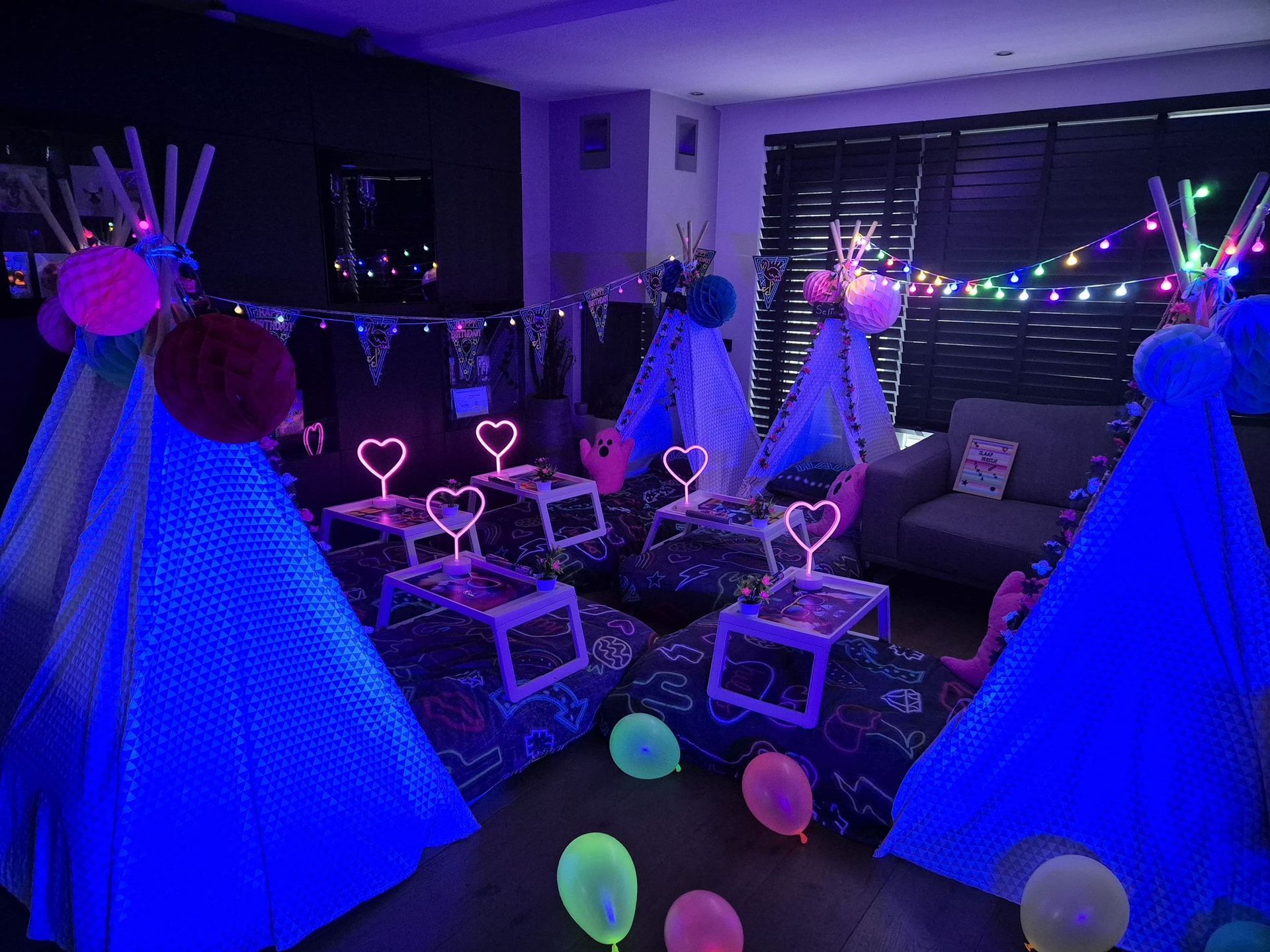 Tipi slaapfeestjeTipi slaapfeestje