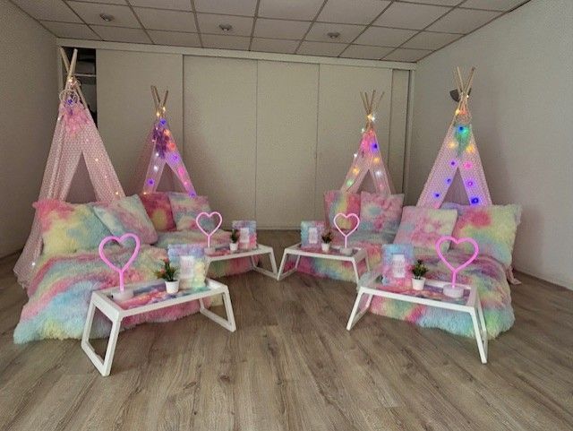 Tipi slaapfeestje