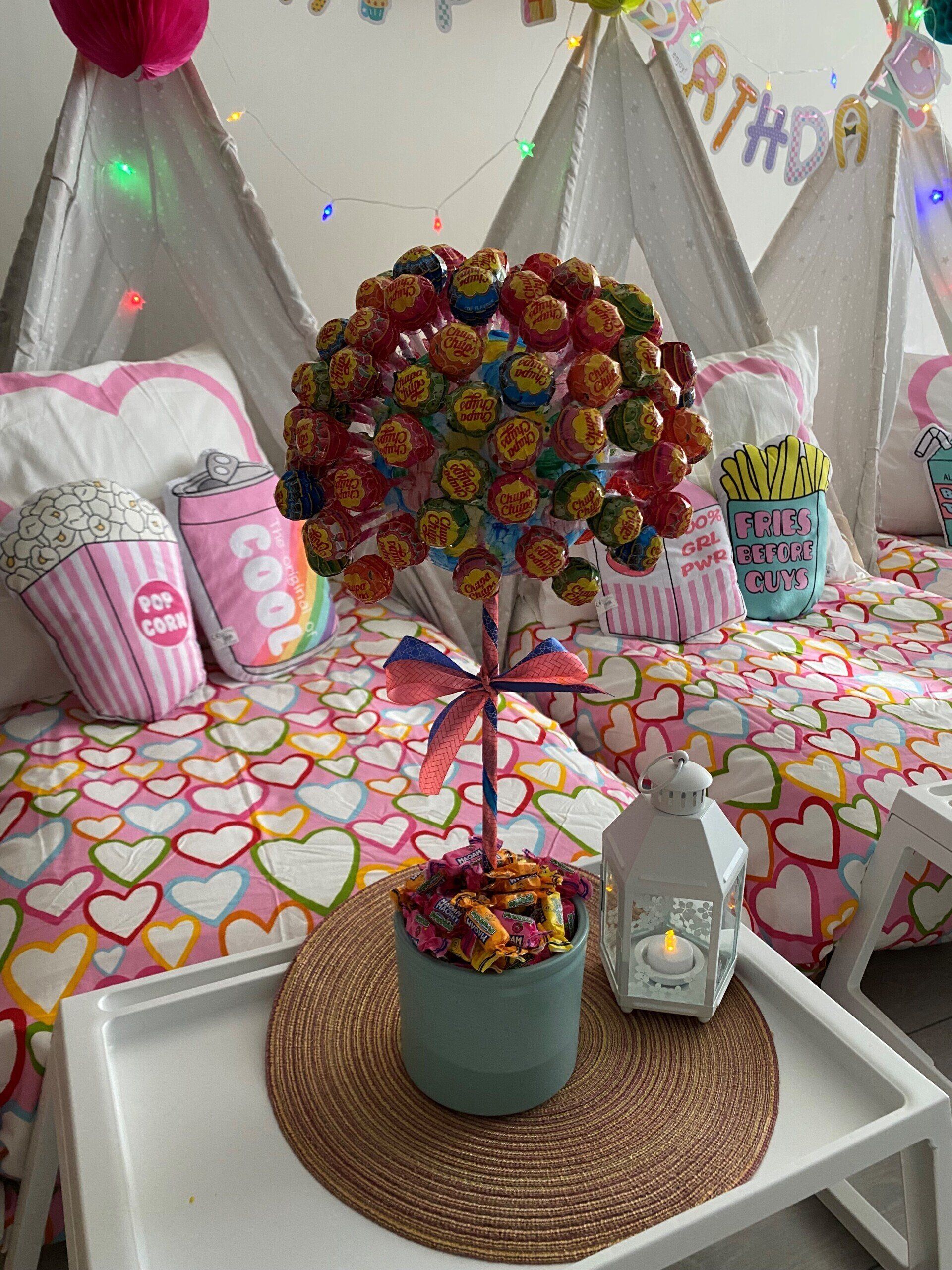 Tipi slaapfeestje