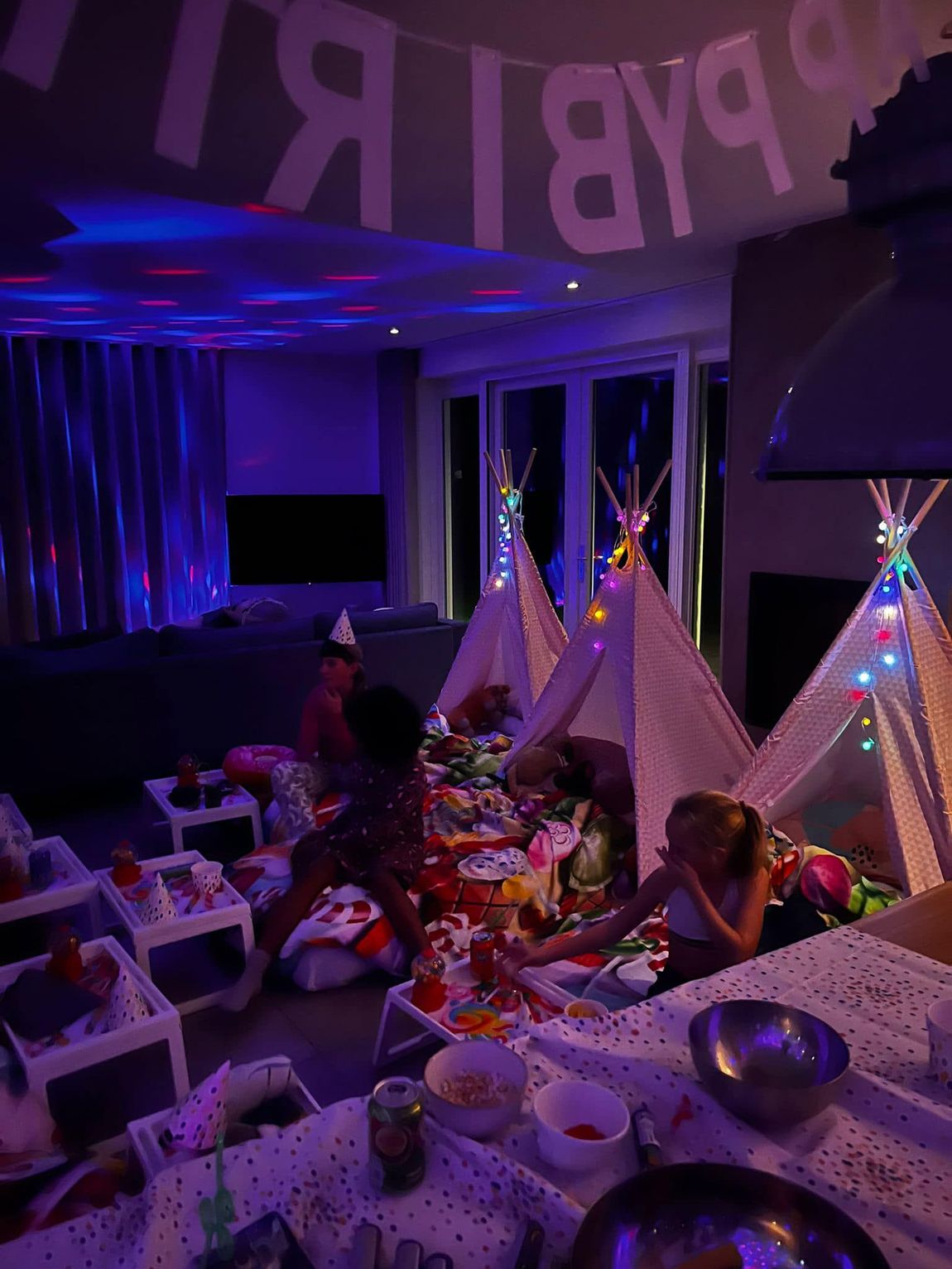 tipi slaapfeestje voor kinderfeestje