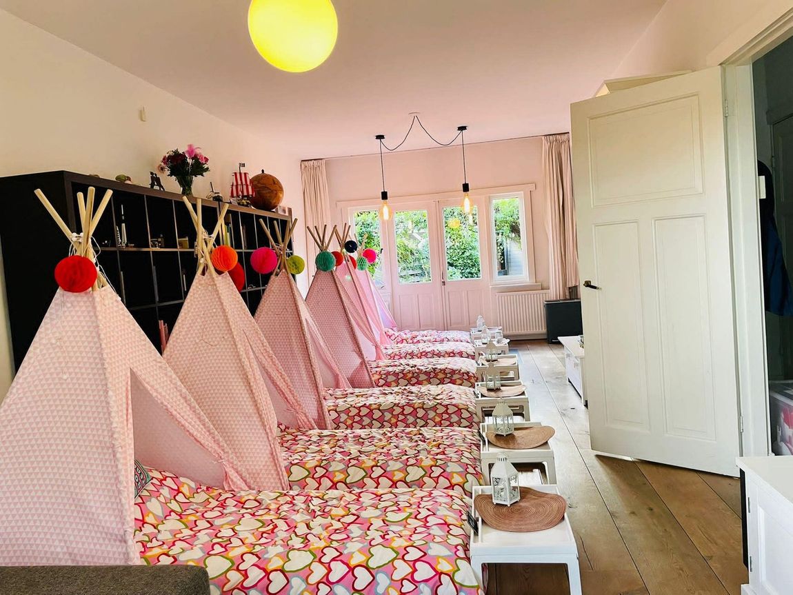 tipi slaapfeestje voor kinderfeestje