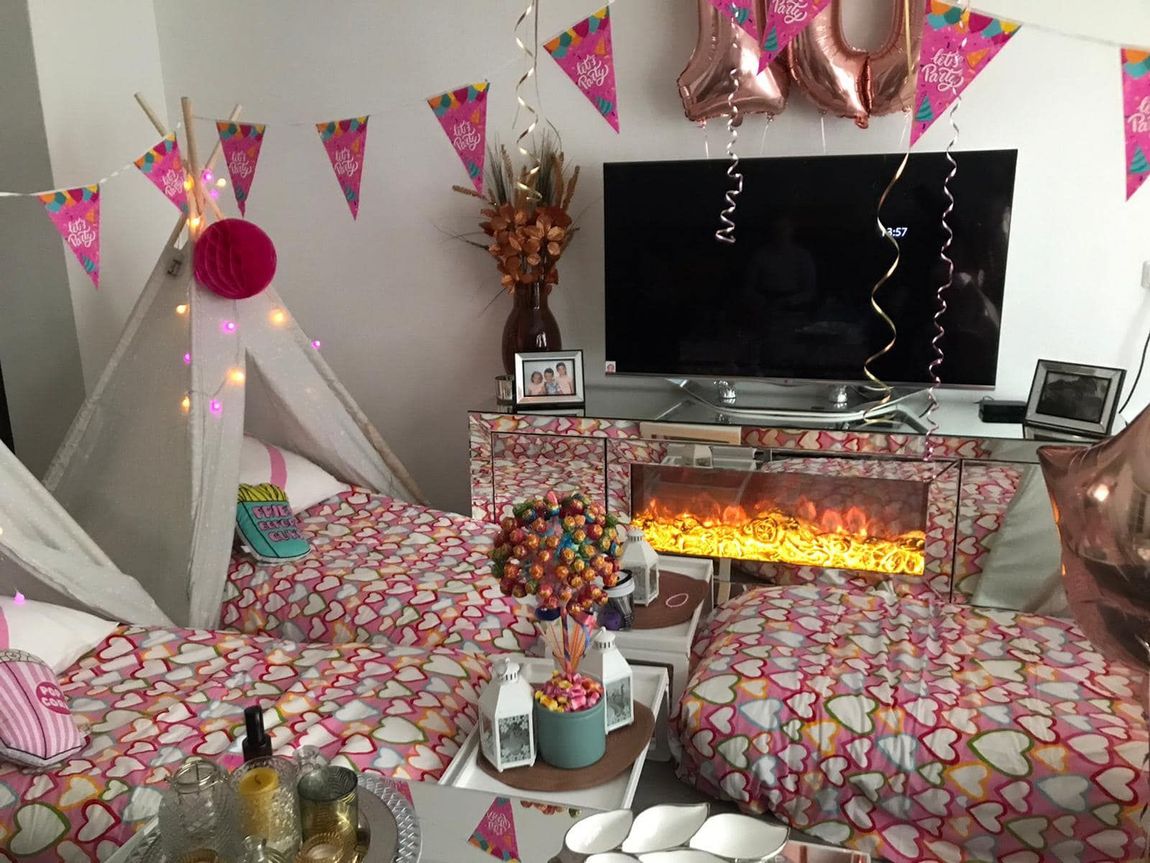 Tipi slaapfeestje