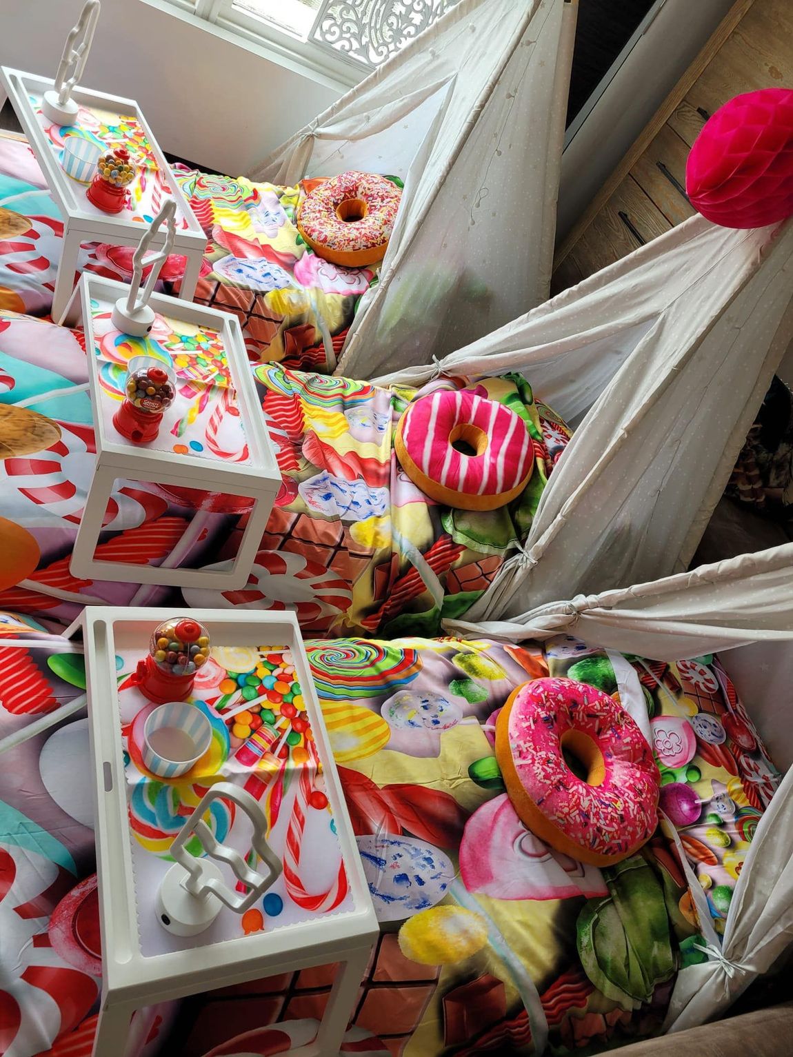 tipi slaapfeestje voor kinderfeestje