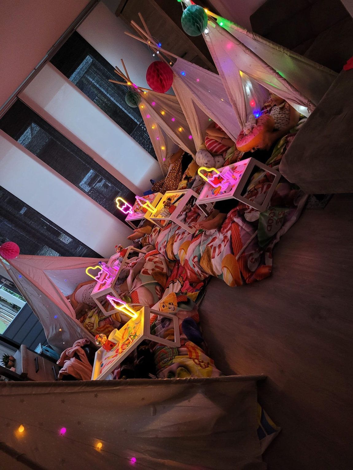 tipi slaapfeestje voor kinderfeestje
