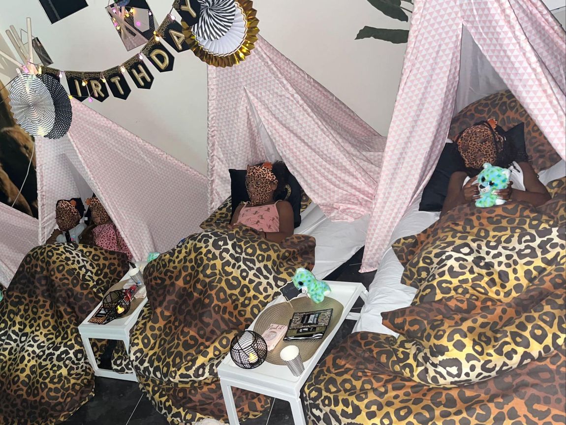 tipi slaapfeestje voor kinderfeestje