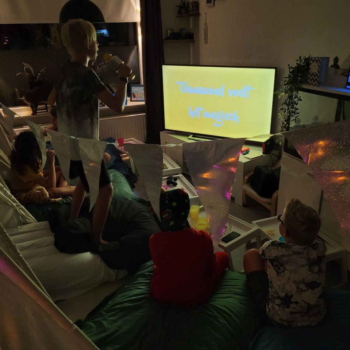 tipi slaapfeestje voor kinderfeestje
