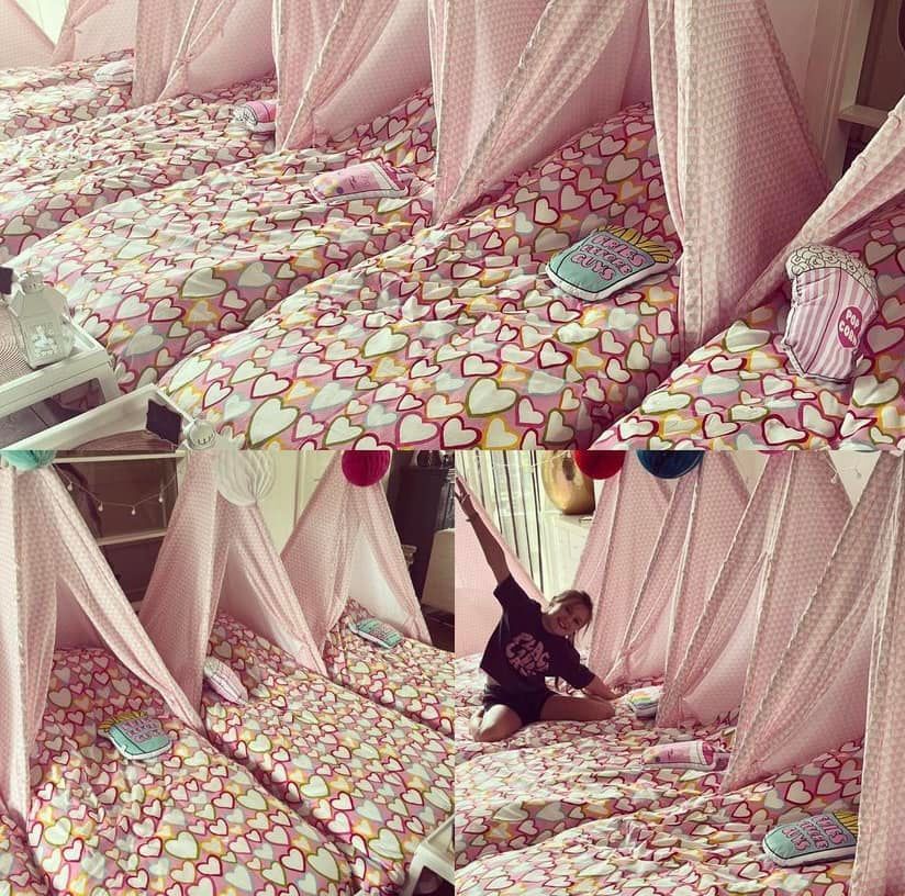 tipi slaapfeestje voor kinderfeestje
