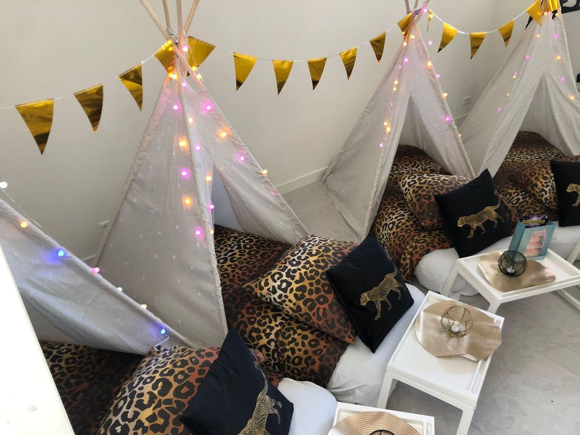 tipi slaapfeestje voor kinderfeestje
