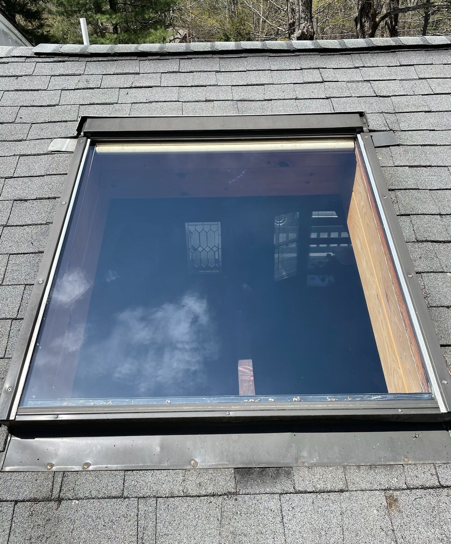 Repaired skylight