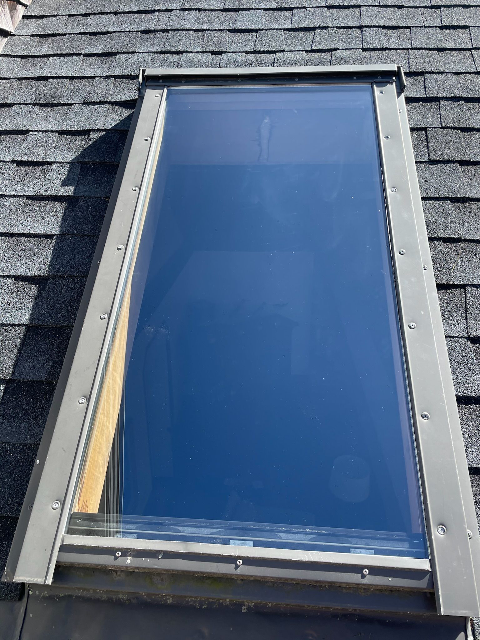 Yes, we fix broken skylights