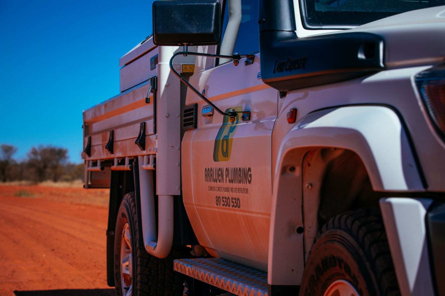 A Side View of A Araluen Ute — Araluen Plumbing In Braitling, NT