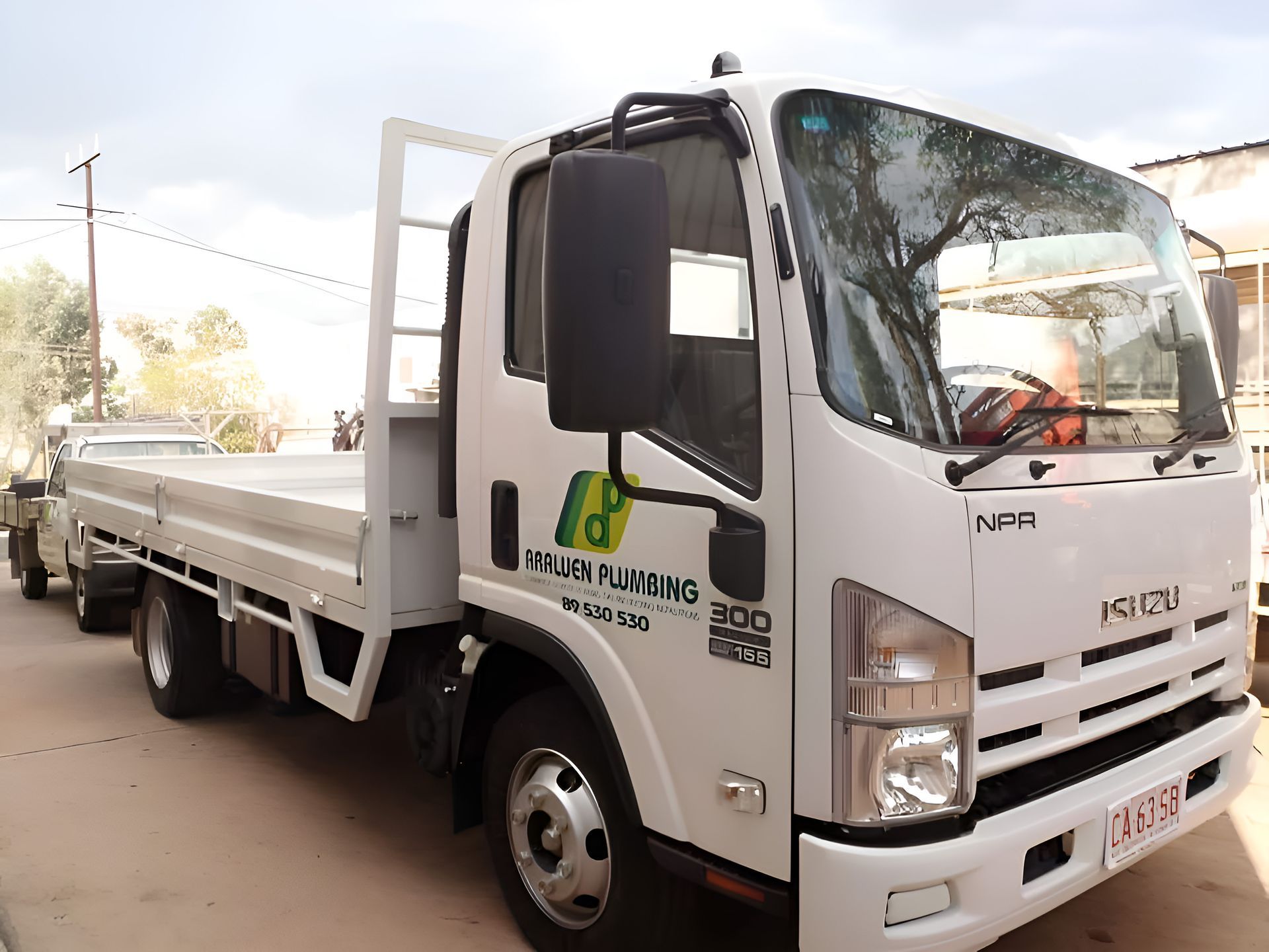 An Image Of The Araluen Plumbing Truck — Araluen Plumbing In Braitling, NT