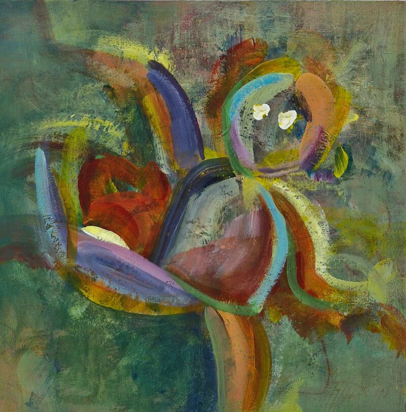 Abstract Mixed media Acrylverf in lagen met paletmes
30 x 30 cm houtpaneel - € 360,-
Joyce van Paassen Art © 2025