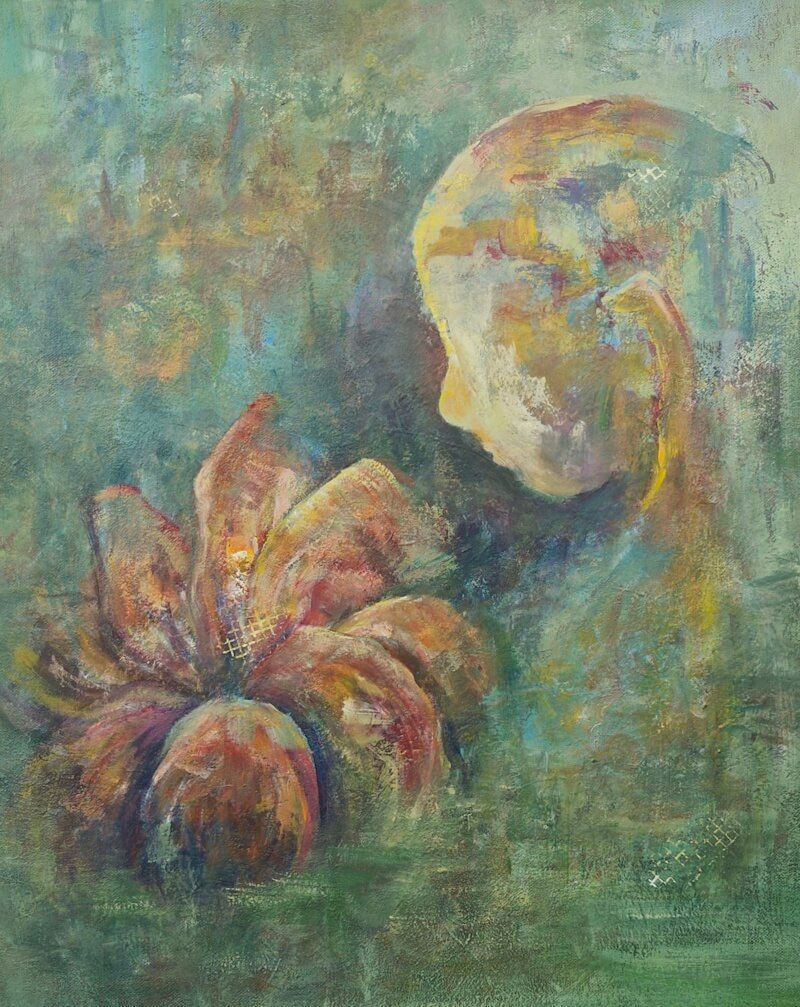 bstract Mixed media Acrylverf in lagen met paletmes
50 x 60 cm katoenen canvas - € 770,-
Joyce van Paassen Art © 2025