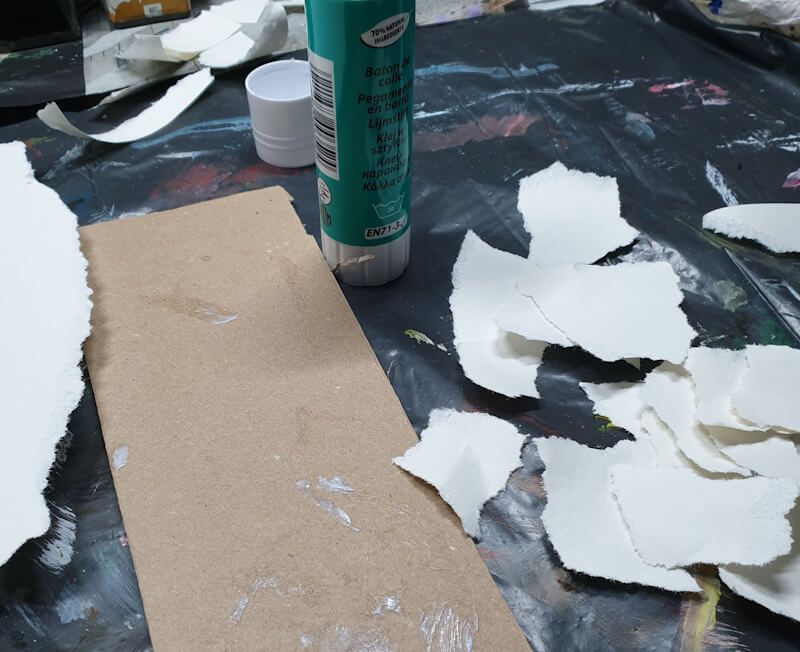 Experimenteren met karton als drager