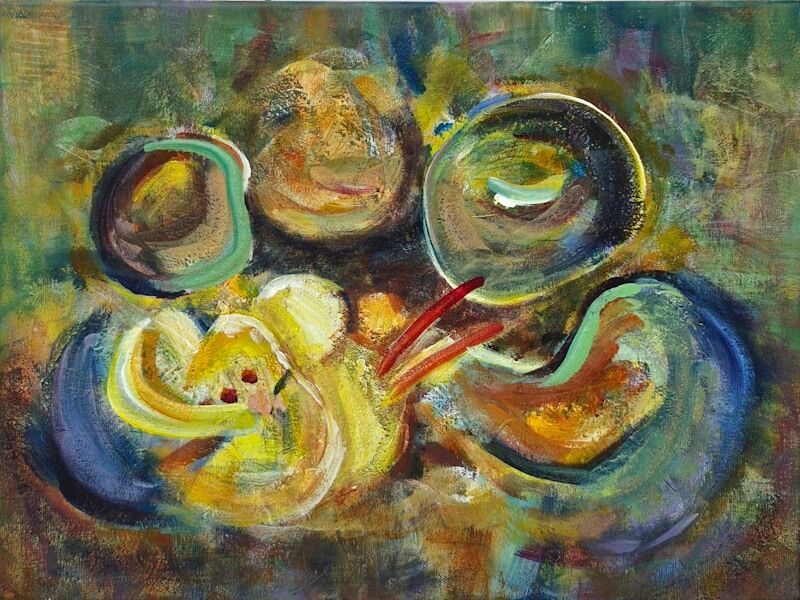 Abstract Mixed media Acrylverf in lagen met paletmes
30 x 40 cm Katoenen Canvas - € 420,-
Joyce van Paassen Art © 2025