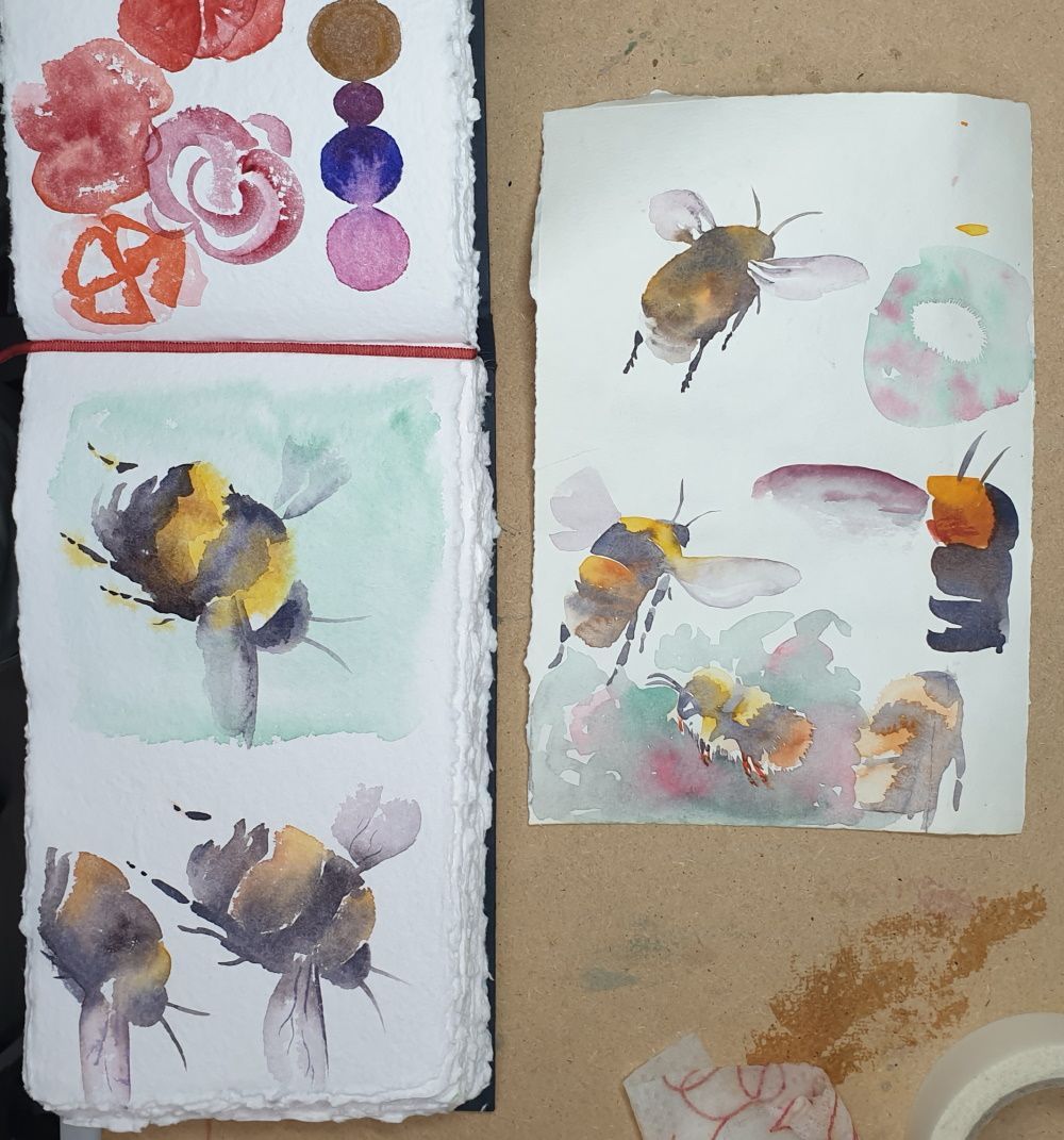 Experimenteren met aquarel