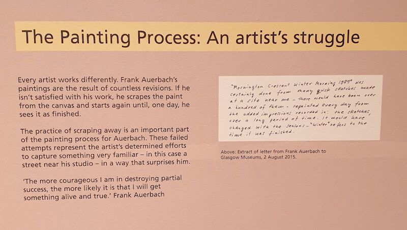 Quote museum Glasgow over lagen schilderen