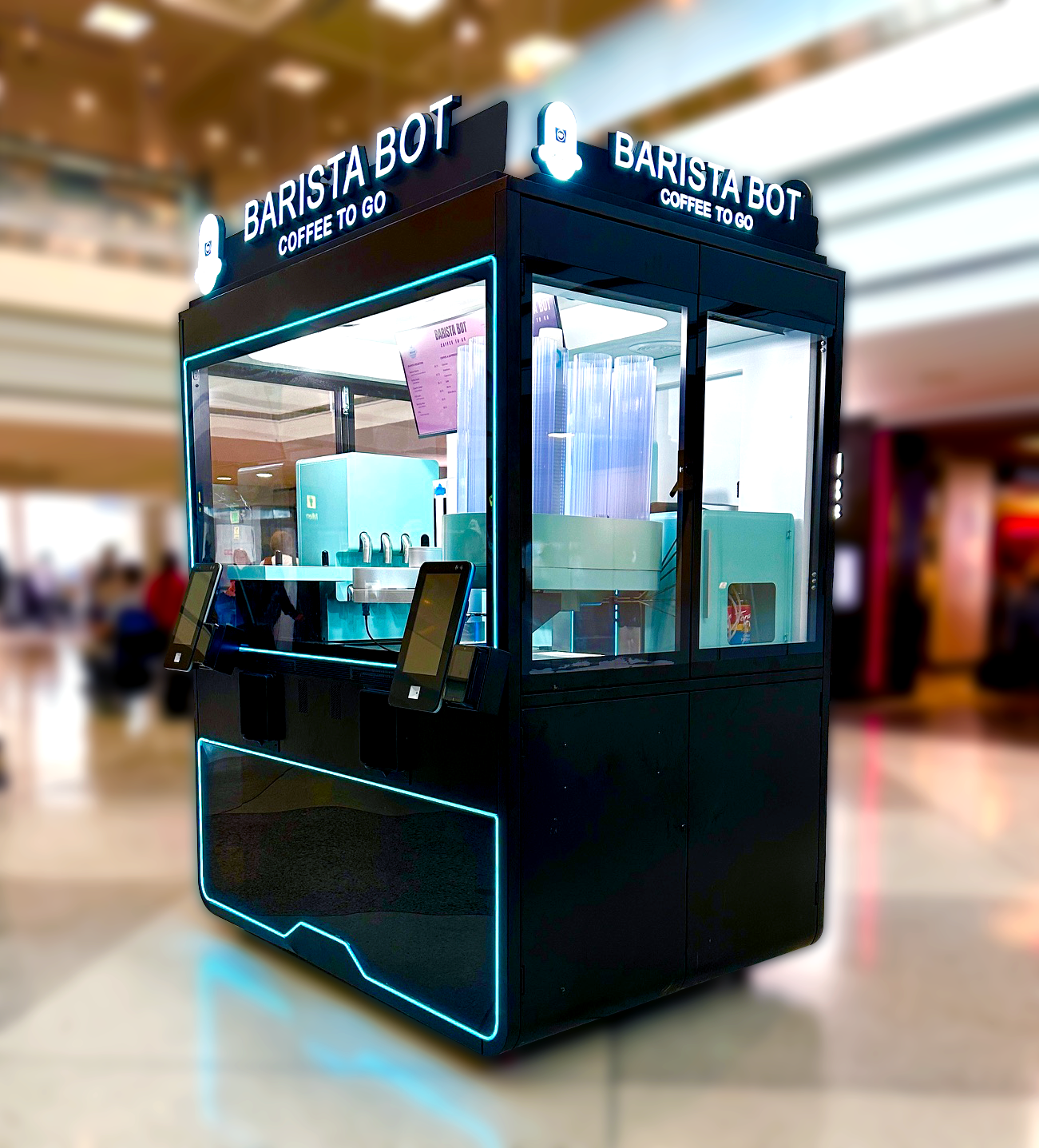 Barista Bot Vending at DEN Airport
