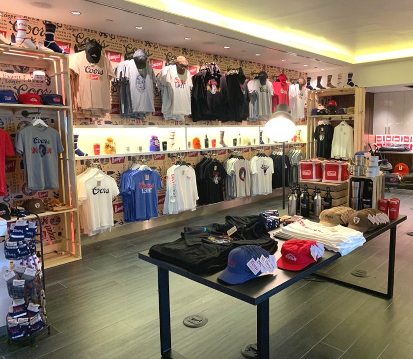 Coors by Colorado Limited POP-UP Shop at DEN Airport