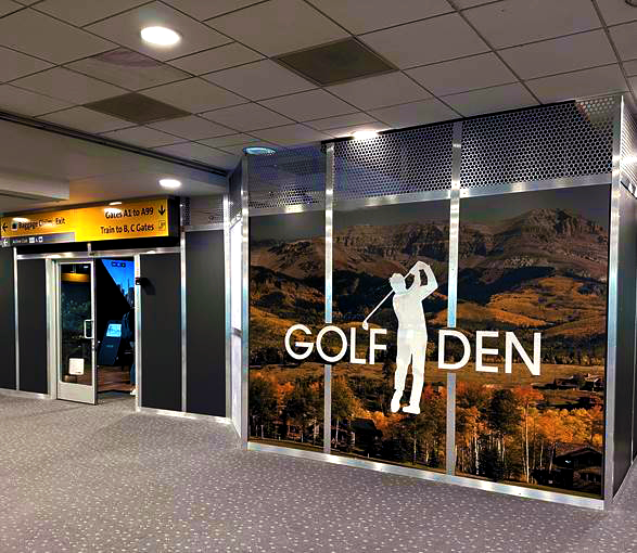 GolfDEN POP-UP Shop at DEN Airport