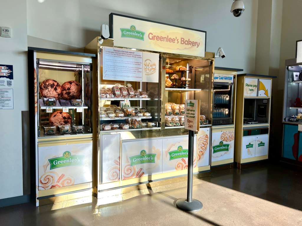 Greenlee's Bakery Kiosk at SJC Airport