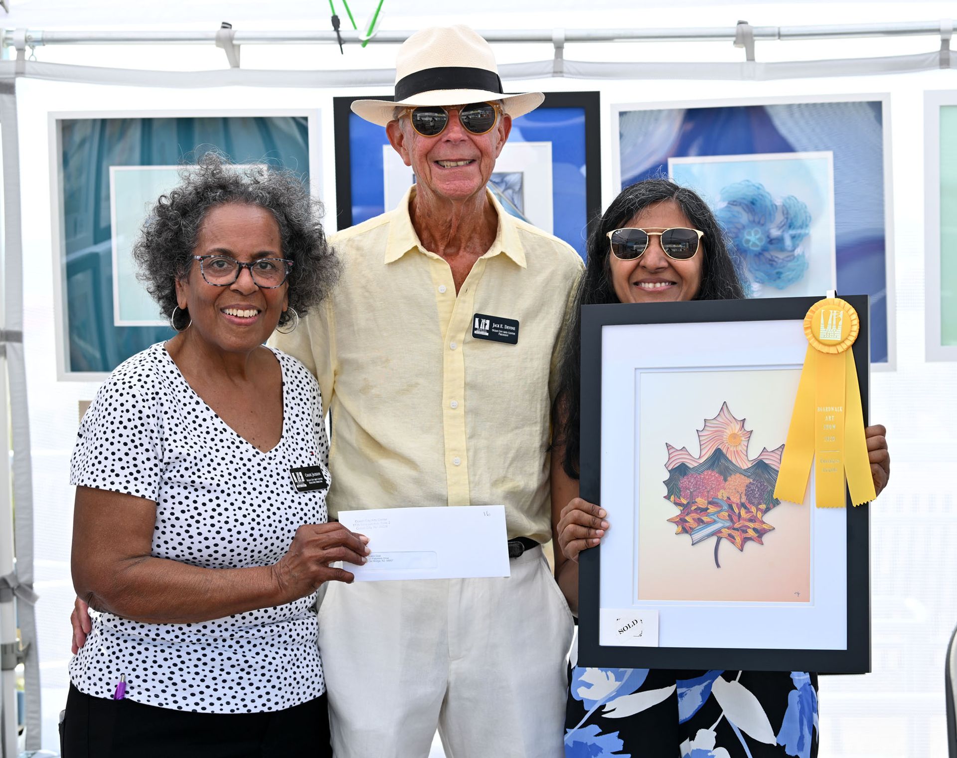 Nalini Goel with Jack Devine and Chase Jackson