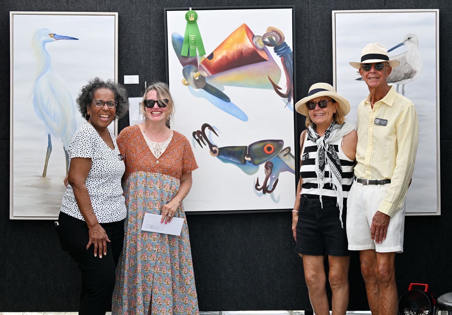 Rebecca  Scheuer with Jack Devine, Chase Jackson and Patti Speed