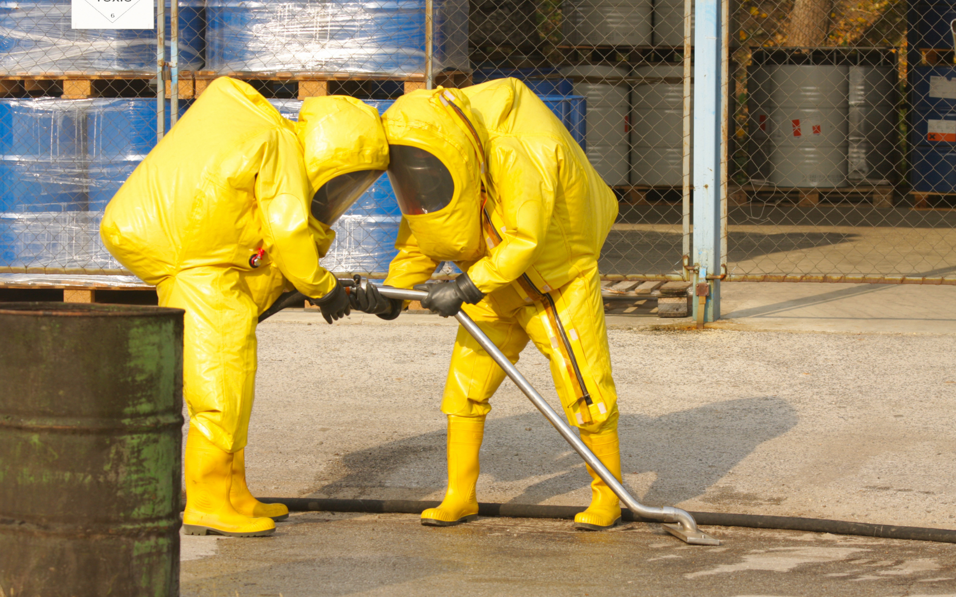 Storage warehouse in the Netherlands Europe for dangerous goods and chemicals
