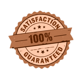 Brown badge with