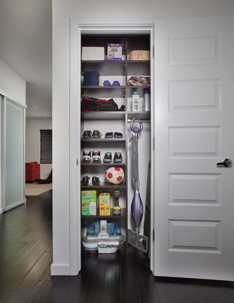 Custom Utility Closet Shelving System