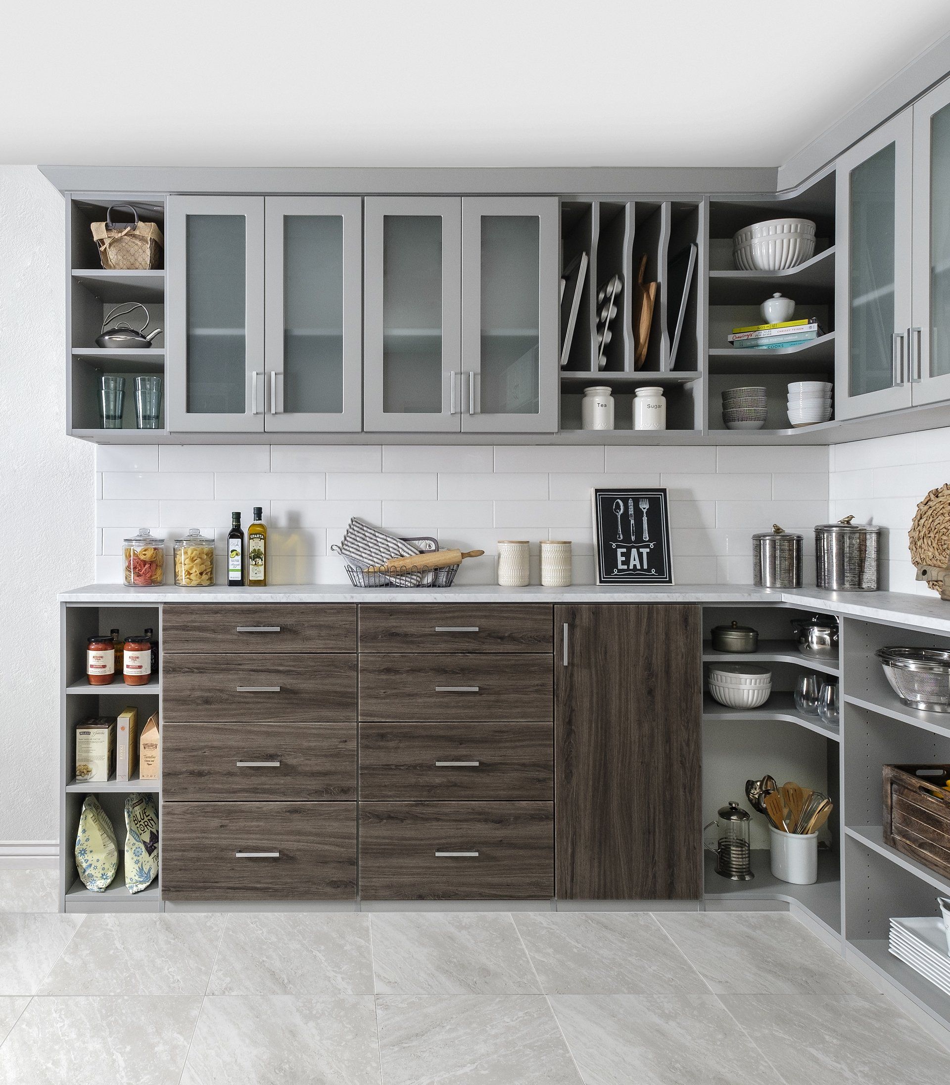 Kitchen Pantry Shelving System Installation