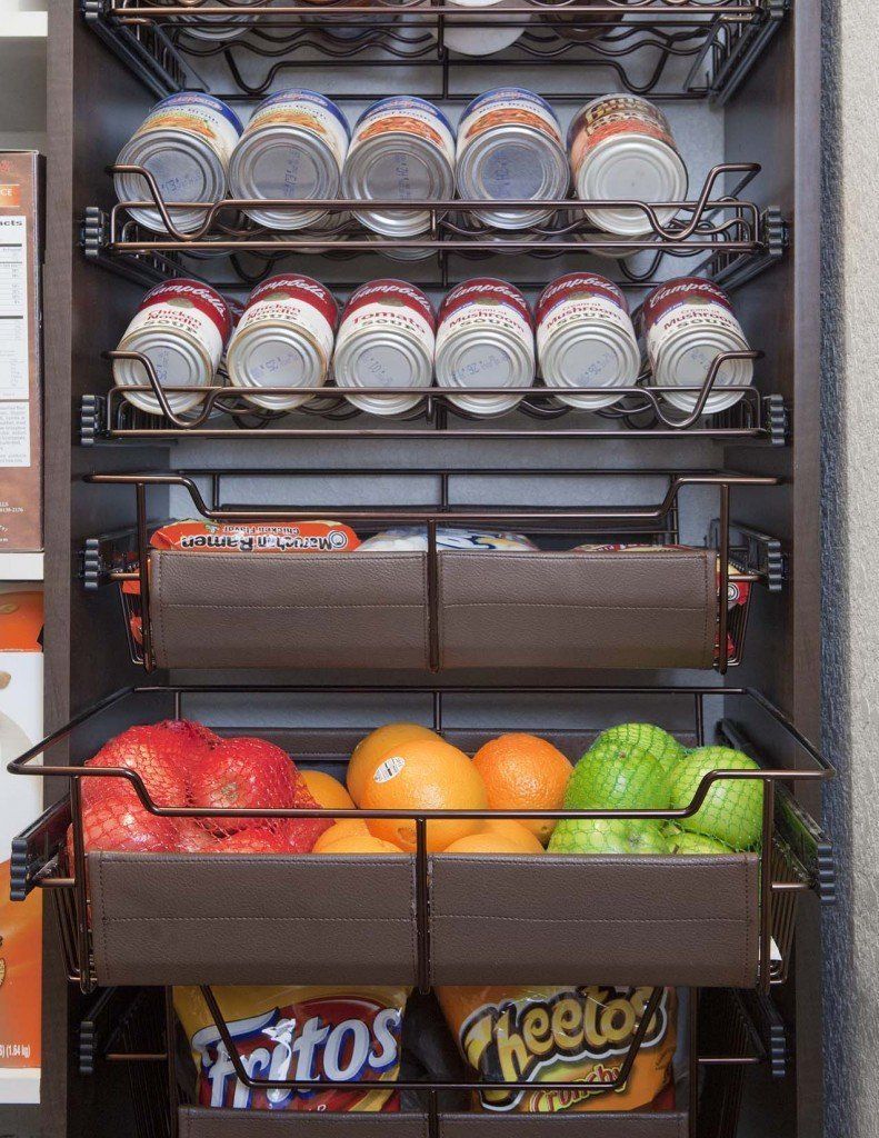 Kitchen Pantry Pull Out Shelving and Bins