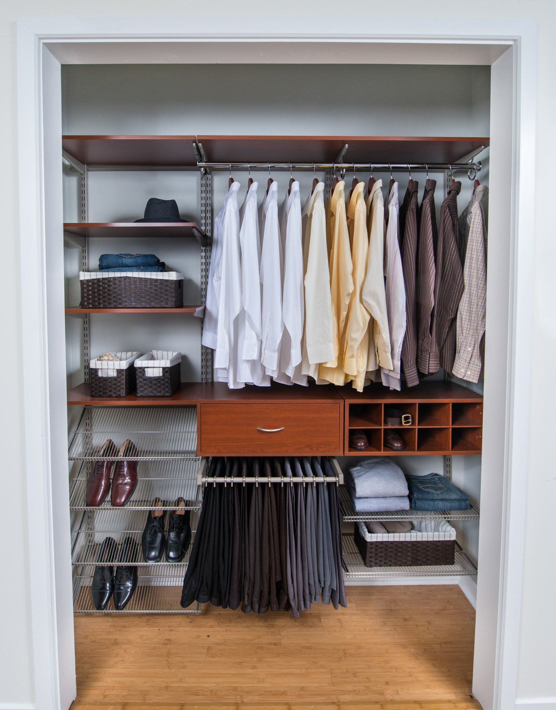 Freedom Rail Reach In Closet System