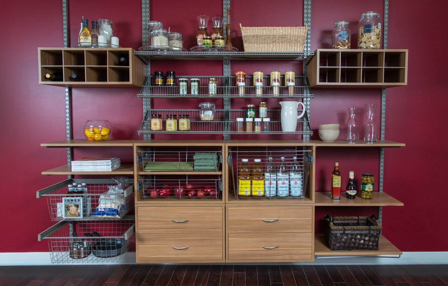 Freedom Rail Kitchen Pantry System