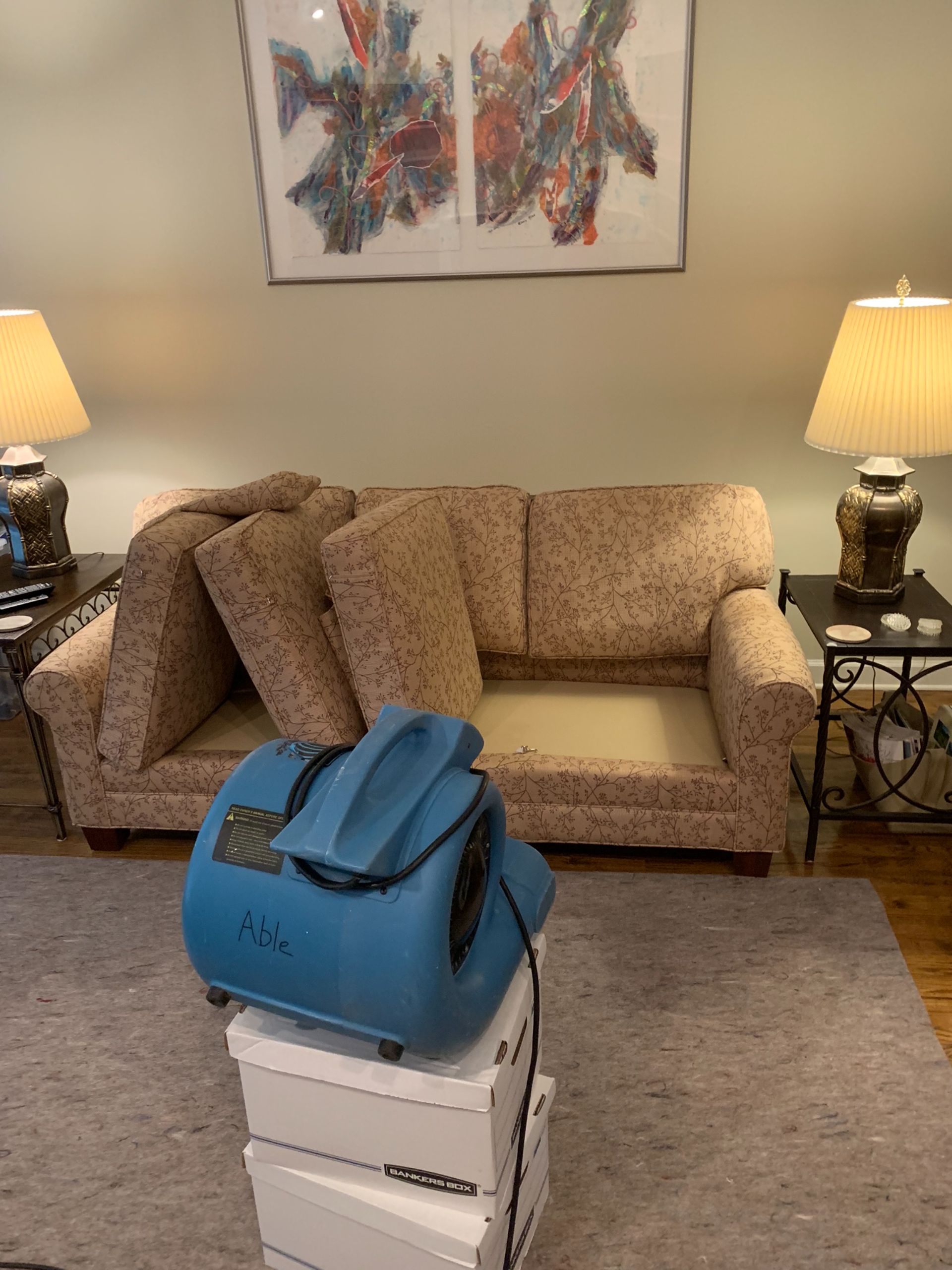 upholstery cleaning