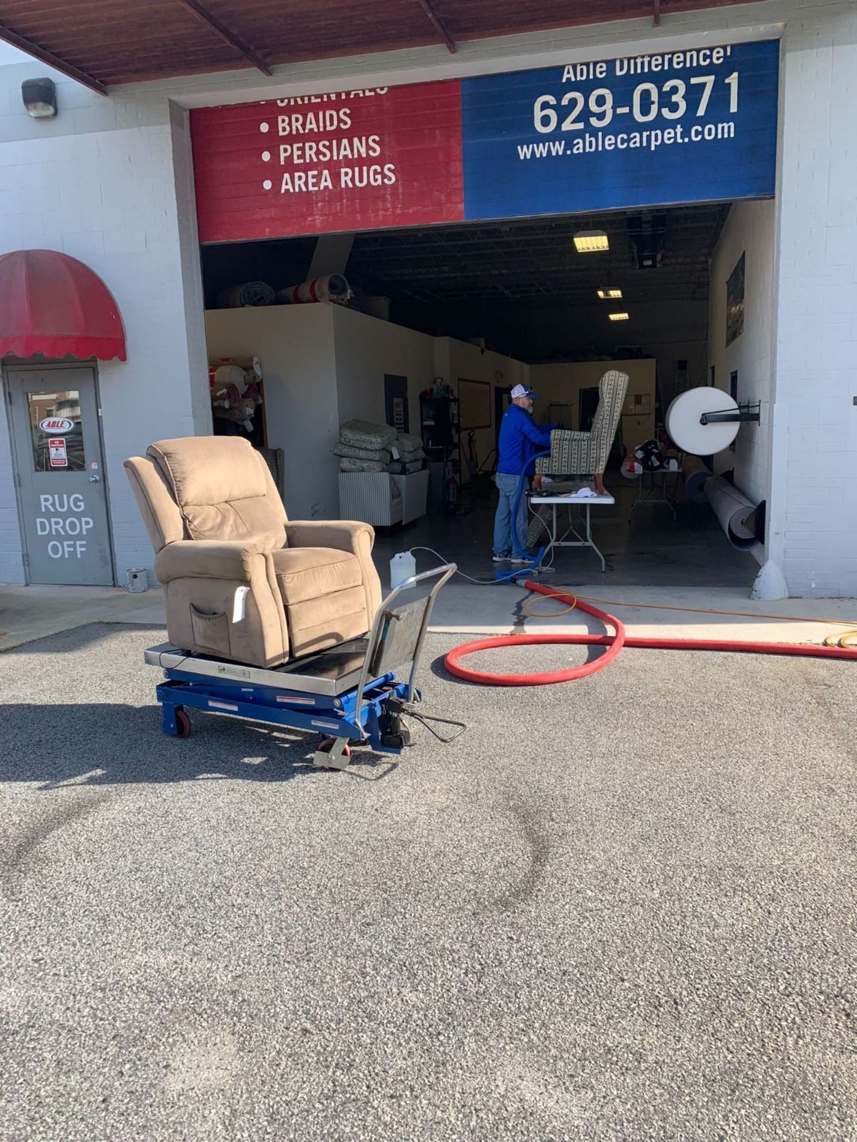 Able Carpet & Rug Cleaning Svc office