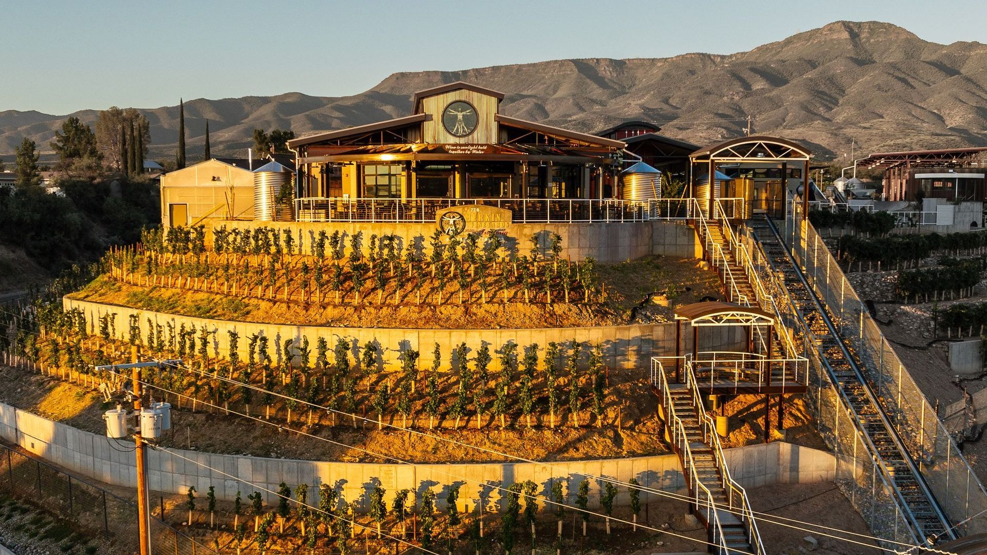 Vist the long awaited Merkin Vineyards tour from Scottsdale on the Haunted Jerome wine and brew tour. 