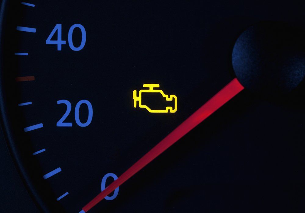 Speedometer With Check Engine Light — Hagerstown, MD — Guaranteed Truck & Auto Repair