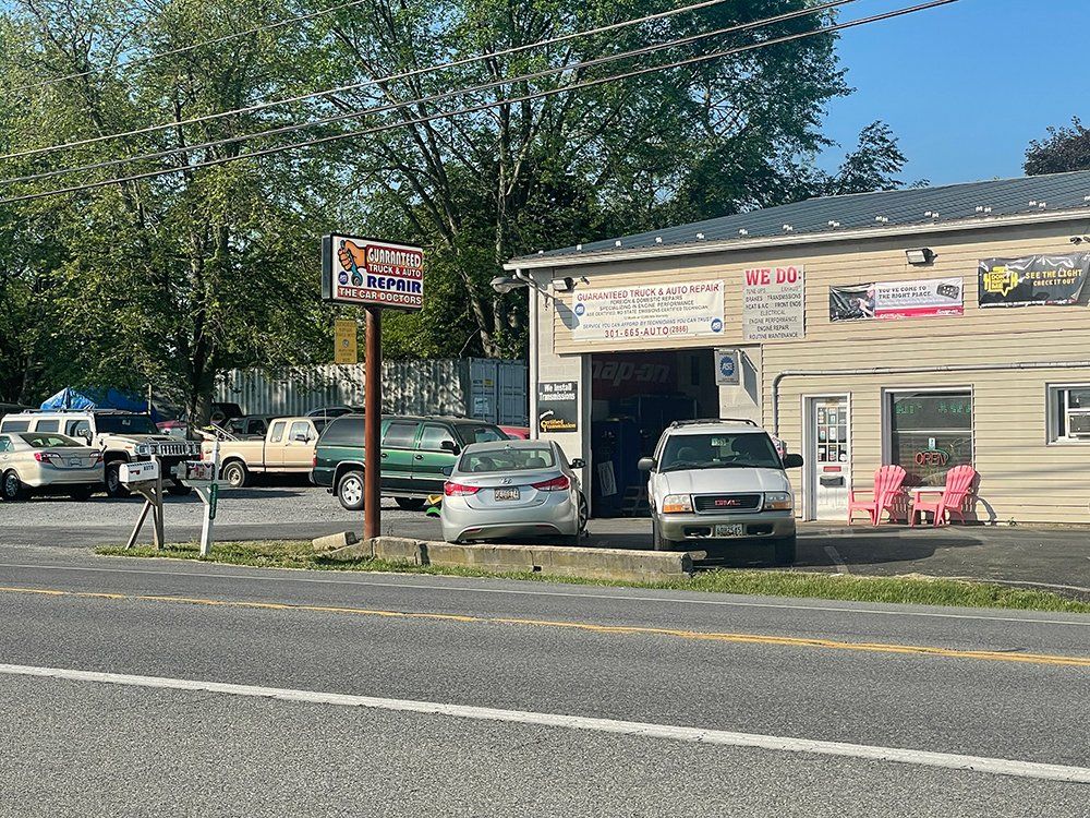 Auto Repair Shop And Cars — Hagerstown, MD — Guaranteed Truck & Auto Repair