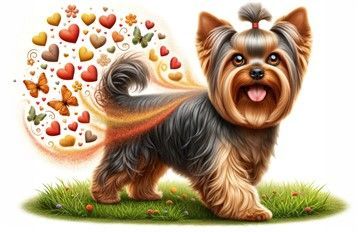 Yorkshire Terrier Looking Very Clean
