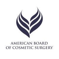 It is a logo for the american board of cosmetic surgery.