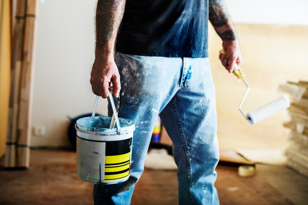 man with paint in long island ny