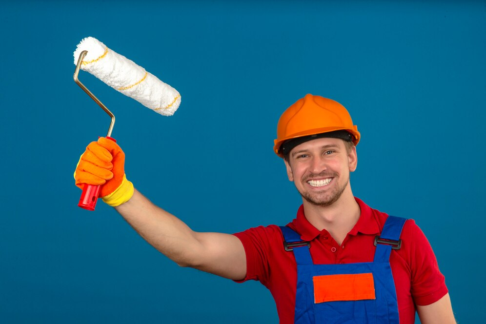 happy man painter long island ny