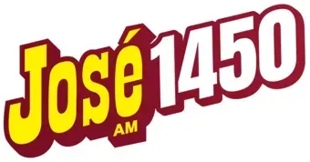 Jose1450 am logo on a white background