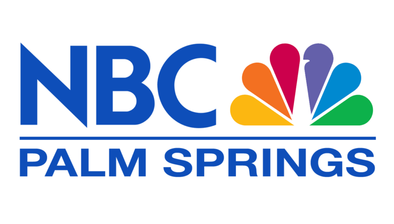 NBC Palm Springs Website A logo for nbc palm springs is shown on a white background.