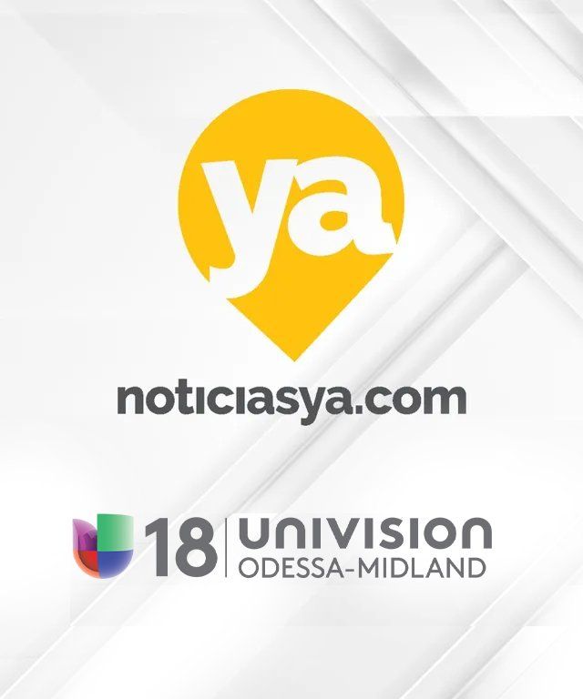 A logo for ya noticiasya.com and 18 univision odessa midland