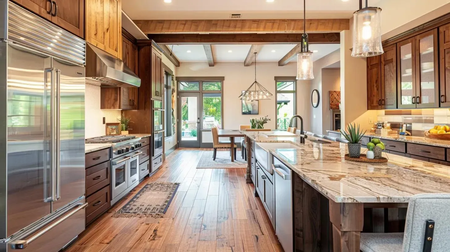 Kitchen Layout Clearances: Walkways, Work Aisles, and Door Swings (A Practical Guide)