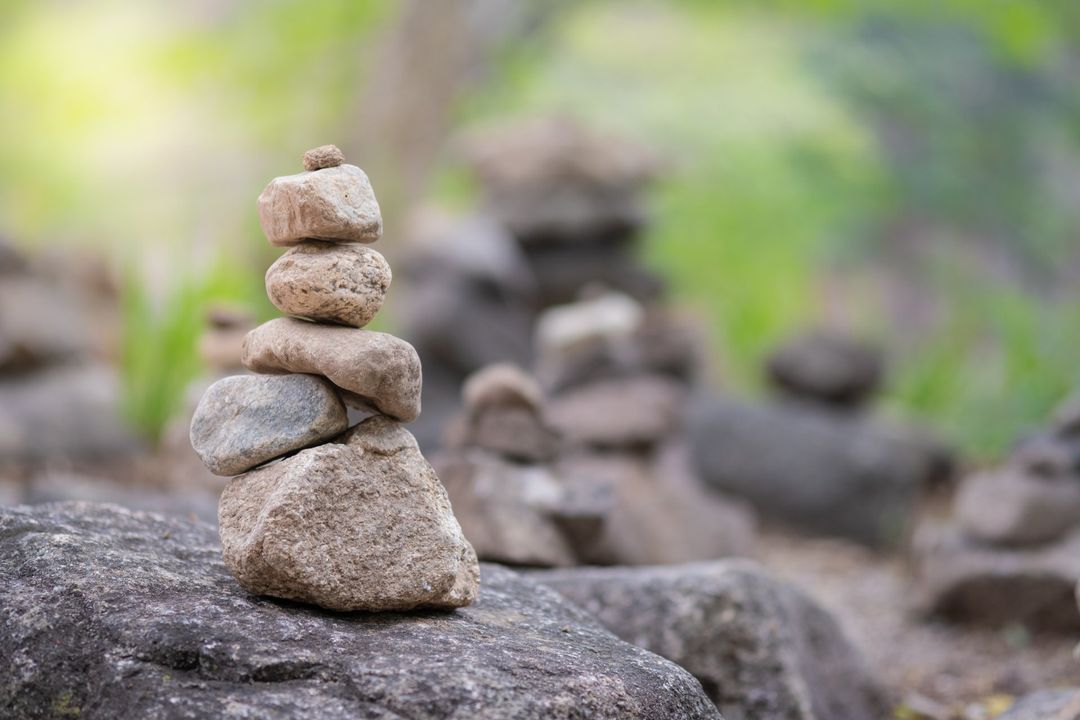 pietre in equilibrio
