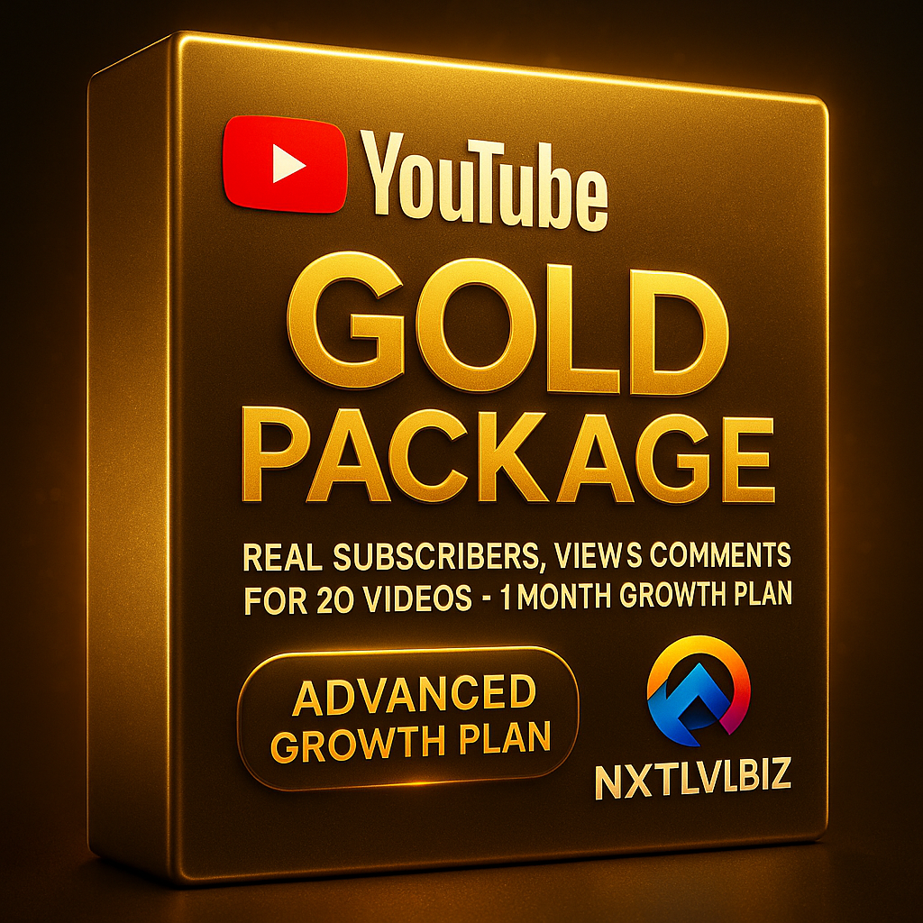 ? YouTube Gold Combo Package